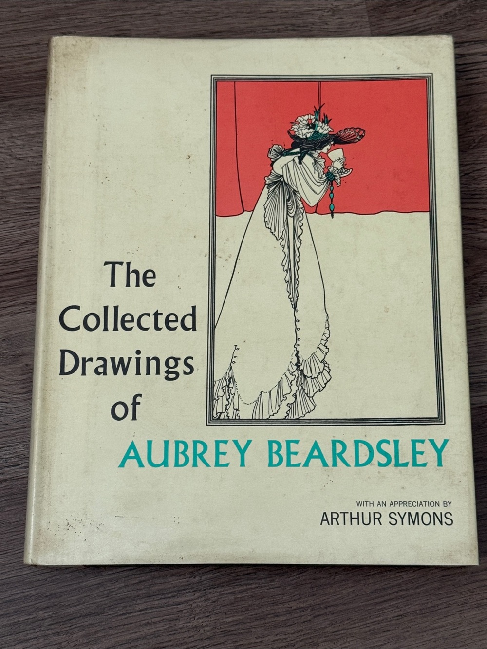 Vintage 1967 The Collected Drawings of Aubrey Beardsley Hardcover Book DJ